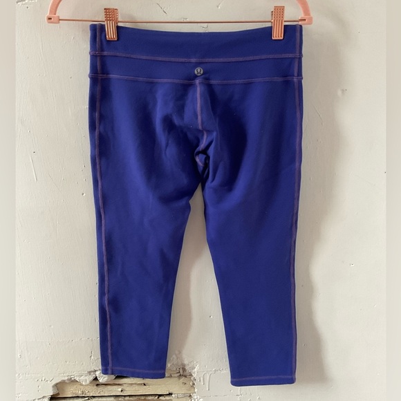 Lululemon Athletica Fleece Capri Leggings - Picture 2 of 2